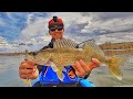 Video Thumbnail for Kayak Fishing for Walleye in Pelican Mission 100 Kayak (How to Trap Leeches)