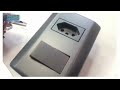 1 Interruptor 1 Tecla Simples - 10A 250V + Tomada 2P +T 20A  250V - GRAFITE