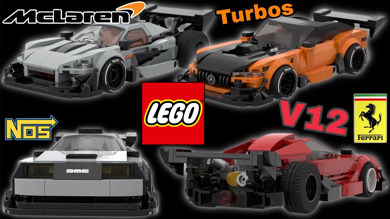 New ReBrickable LEGO cars by Toms8Wides!