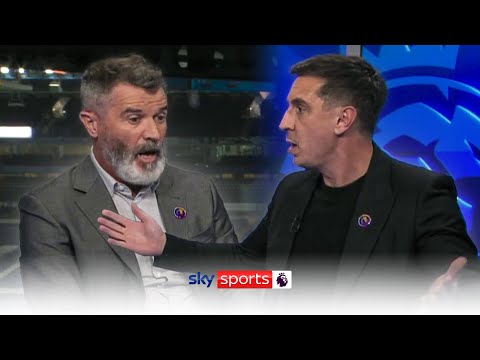 "Let me finish!" 😡 | Keane & Neville CLASH over Cristiano Ronaldo