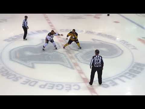 Fight/Bagarre ROUND 2 Dave Hamel vs David Lacroix 19 novembre 2022