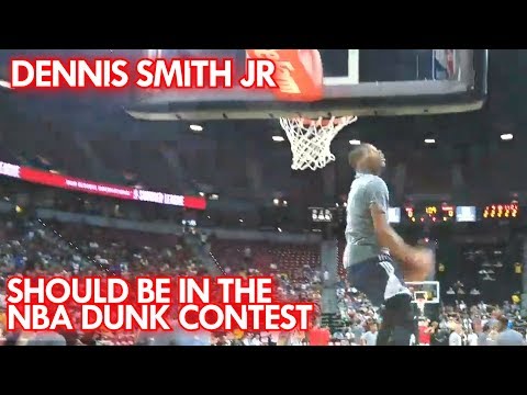 Dennis Smith JR NBA DUNK CONTEST Bound in 2018! 48" Vertical Leap!