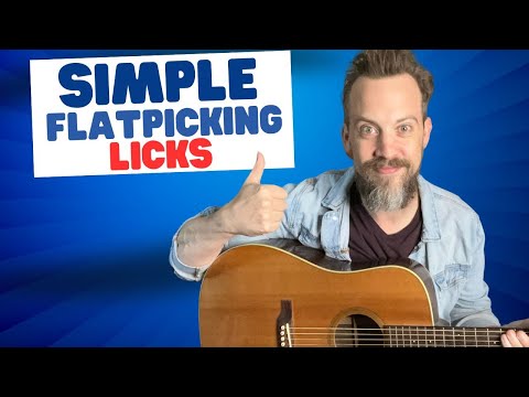 Hot Licks Made Simple!- Learn 9 Bluegrass Flatpicking Licks In G, C and D