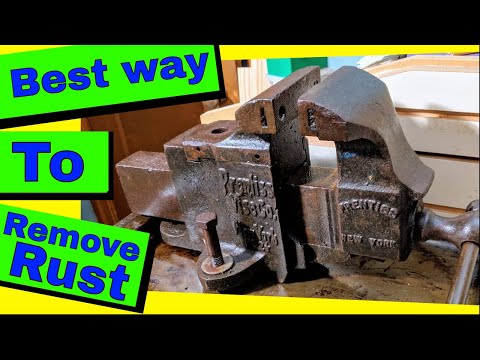 Prentiss Vice Restoration Rust Removal