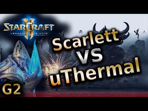 SC2 LotV - Scarlett vs uThermal - ZvT - G2 - Starcraft 2 Pro tournament