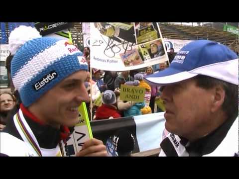 Gregor Schlierenzauer im Interview - Planica 18.03.2012