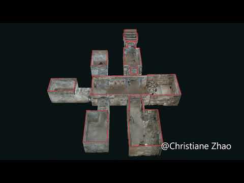 3D Photogrammetry Point Cloud - Chinese Han Tombs Da Hu Ting