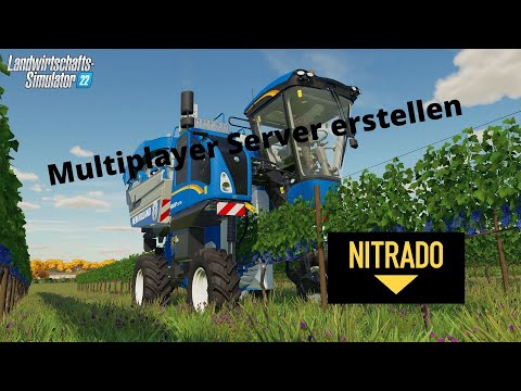 LS22 Multiplay Server erstellen bei Nitrado | ViennaGaming