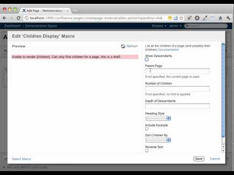 azList Macro for Confluence 4.x