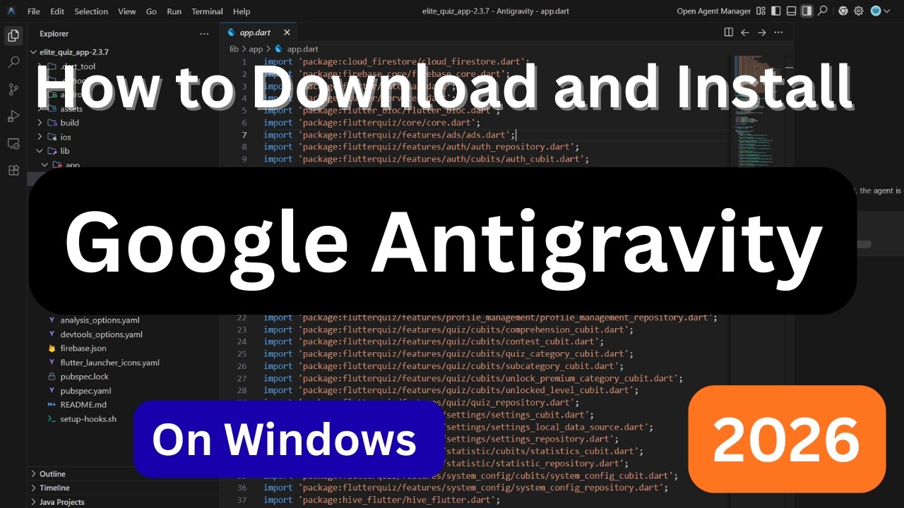 How to download and install latest version of Google Antigravity on Windows in 2026 #antigravity