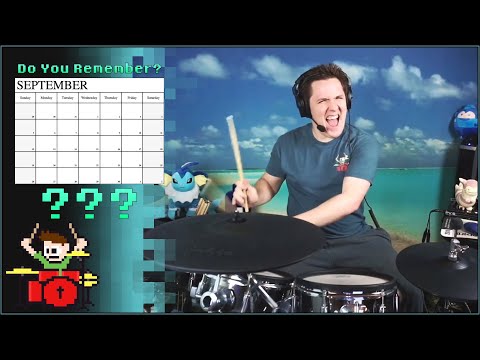 Do You Remember? This 8 Bit Remix Of September? On Drums!