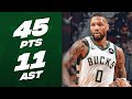 Damian Lillard DROPS SEASON-HIGH 41 PTS In Bucks W! ? | January 20, 2024