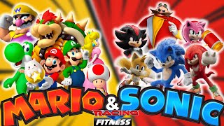 ​MARIO Run 🔴 VS 🔵​ SONIC the Hedgehog FITNESS | Brain Break | Go Noodle inspired | Just dance |