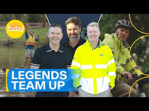 Tennis legends serve up new surprise | Today Show Australia
