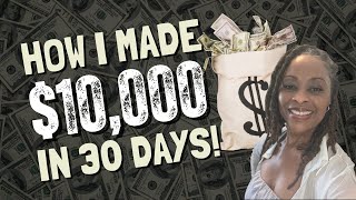 How I Made $10,000 In Just 30 Days With E-Learning! 2 hours/day to Build Your Skills!