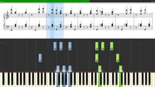 Alexandre Desplat - Mr. Moustafa Piano Tutorial (Grand Budapest OST)
