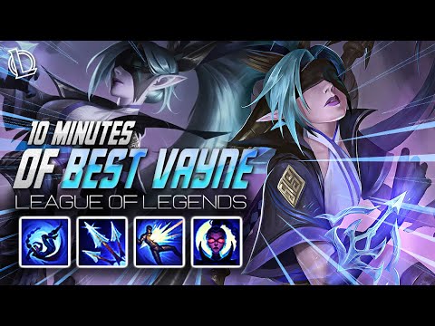 VAYNE MONTAGE - 10 MINUTES OF BEST VAYNE | Ez LoL Plays [60 FPS]