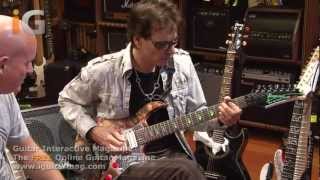 Steve Vai Weeping China Doll &amp; The Story Of Light Guitar Riffs - Interview 2012 Guitar Interactive