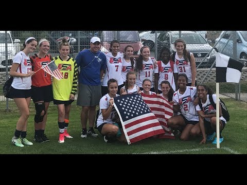 AIST U15  United World Games 2017 USA vs Czech Republic