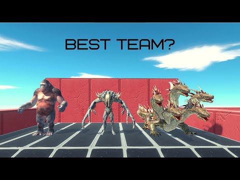 Impossible Maze - Goro The Giant, Scourge And Hydra ARBS | Animal Revolt Battle Simulator