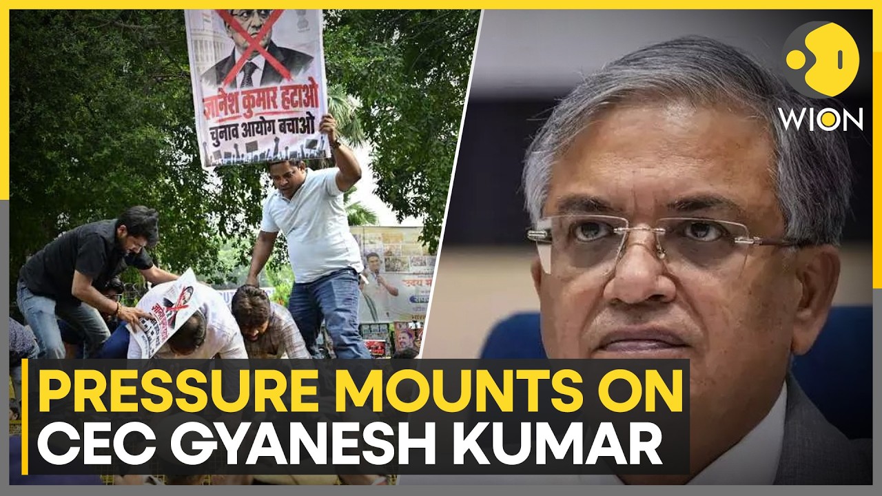 Congress Launched Nationwide Protest Against CEC Gyanesh Kumar | WION News