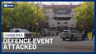 Download lagu AFP Bomb Squad Deployed After Projectiles Strike Major Defence Event In Canberra | 10 News mp3