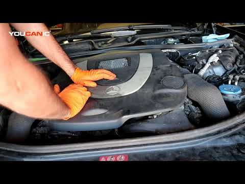 2006-2013 Mercedes-Benz S-Class W221 S550 V8 Air Filter Replacement