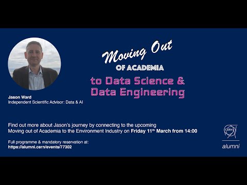 Jason Ward - Moving Out of Academia to Data Science ... - YouTube