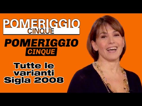 Tutte le varianti della sigla di Pomeriggio 5 2008