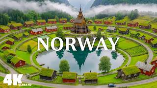 Norway 4K ULTRA HD | Peaceful Relaxing Music -Natural Wonders & Breathtaking Nordic Scenery