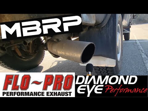 MBRP vs Flo-Pro vs Diamond Eye | 1st Gen Cummins Exhaust Comparison