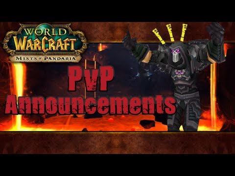World of Warcraft Mists of Pandaria: Patch 5.1 PvP Announcements Trailer.