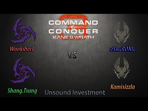 C&C 3 Kane's Wrath Cyberstorm & Kamisizzla vs Wookibert & Shang.Tsung