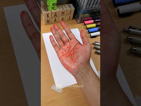 TOMIOKA GIYUU - Demon Slayer / 鬼滅の刃 || Hand Stained Art 🎨 Apps AR Drawing #shorts #drawing #art