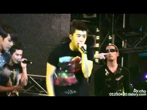 FANCAM 110101 Wooyoung Times Square 10 point cut