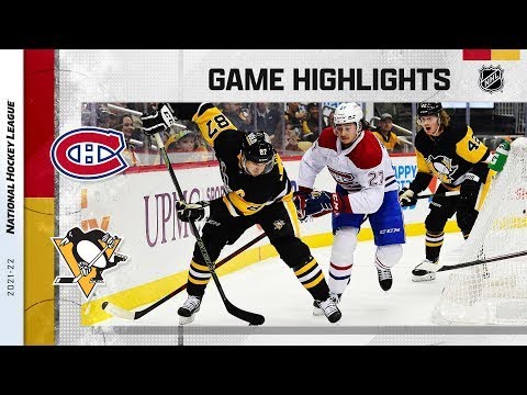 Montreal Canadiens vs Pittsburgh Penguins | December 14, 2021 | Game Highlights | NHL Regular Season