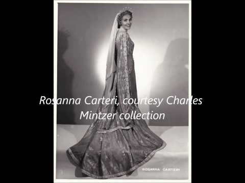 Rosanna CARTERI and Giuseppe TADDEI in Eugen Onegin (in Italian) 1953