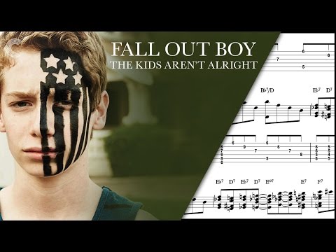 Horn - The Kids Aren’t Alright - Fall Out Boy - Sheet Music, Chords, & Vocals