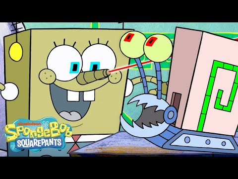 They're Not Cavemen, They Have Technology! 🖥️ | 90 Minute Compilation | SpongeBob