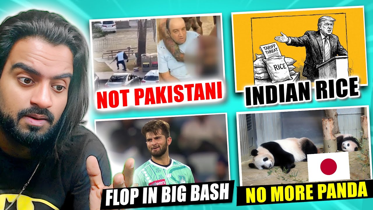 No Pakistani in Bond Attack, Trump on Indian Rice, Big Bash Flops for Pakistan, Last Panda in Japan