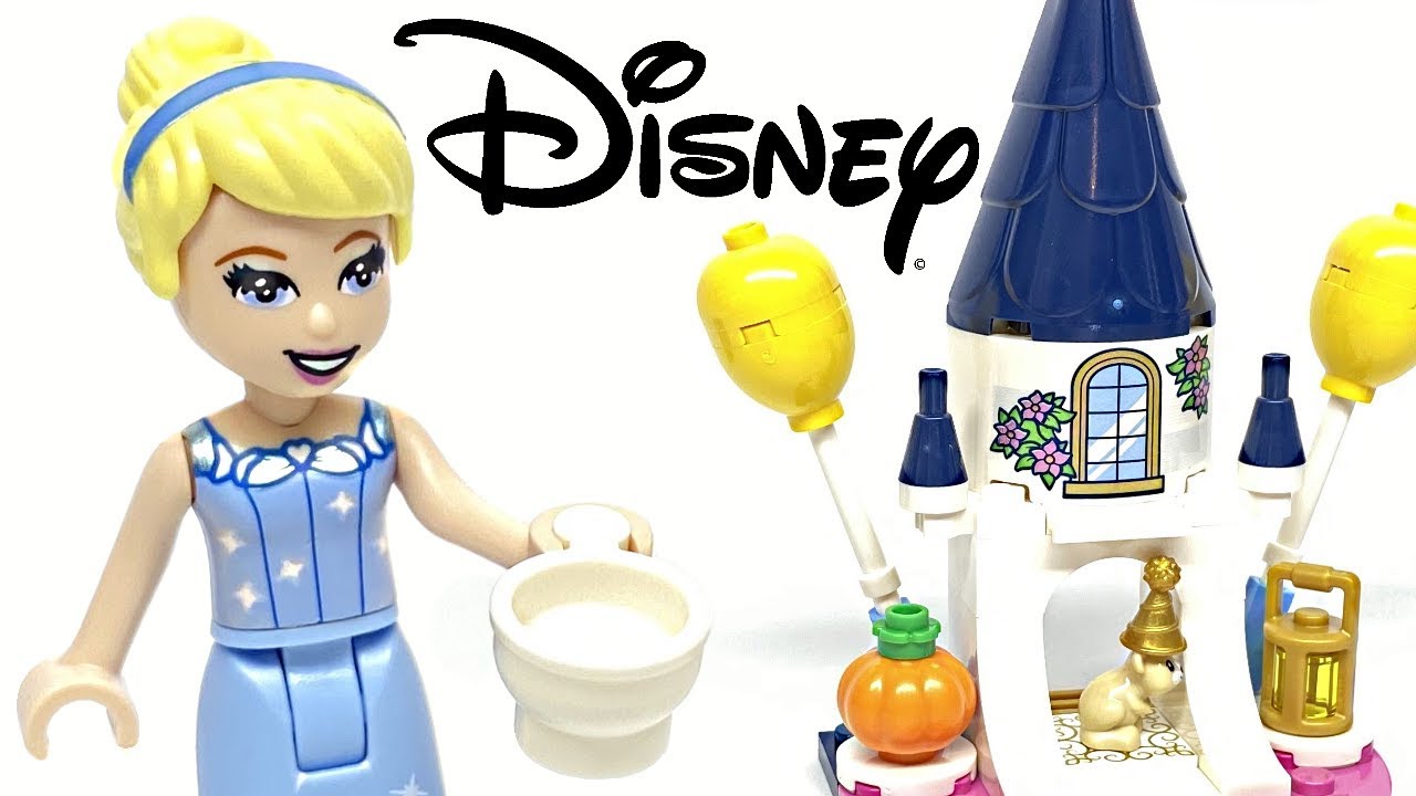 LEGO Disney Cinderella Mini Castle review! 2020 polybag 30554!