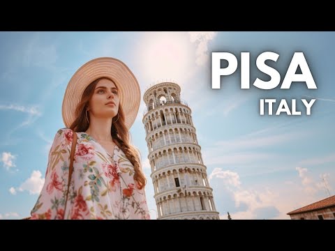 Pisa, Italy 🇮🇹 ☀️: Walking Tour to the Iconic Leaning Tower - 4K HDR