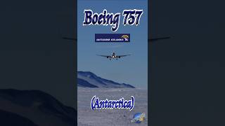 ✈️Boeing 757 in Antarctica 🧊 #Shorts