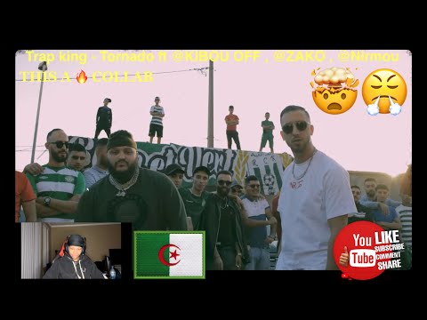 ALGERIAN RAP REACTION Trap king - Tornado ft @KIBOU OFF , @ZAKO , @Nirmou | LMERicoTv Reaction
