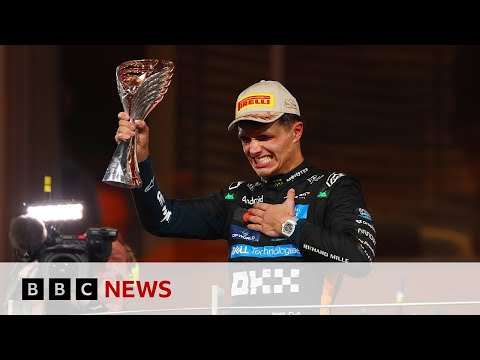 Video | Lando Norris on his first Formula 1 world championship win | BBC News