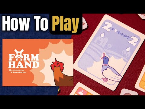 Farm Hand | How to Play | Learn to Play in 5 Minutes!