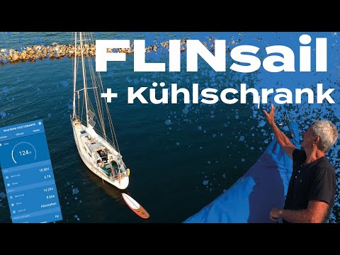 Power refrigerator with solar energy? The 2M-FLINsail makes self-sufficient.