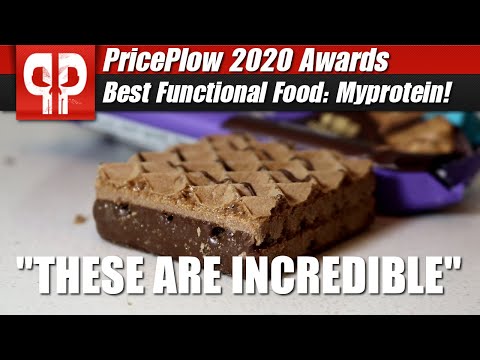 Best Functional Food ("Protein Bar") of 2020: Myprotein Crispy Wafers!
