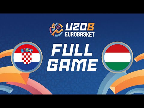 Qualif. Round | Croatia v Hungary | Full Basketball Game | FIBA U20 Women's EuroBasket 2025 Div. B