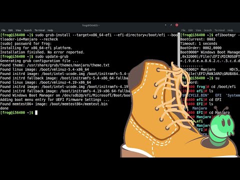 [Manjaro|GRUB2] Manual intervention required to fix BootHole vulnerability